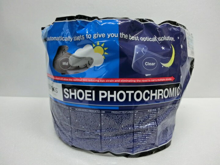 楽天市場】在庫有り SHOEI ショウエイ 純正 CWR-1 フォトクロミック 