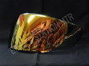 SHOEI ショウエイ 純正 CWR-1 スモークゴールドミラーシールド ピンロックシールド X-Fourteen X-14 Z-7 RYDシリーズ …
