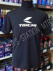 TAICHI RSタイチ RSU096 スポーツTシャツ 吸水速乾 ドライTシャツ ブラック