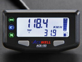 ACEWELL エースウェル 多機能デジタルメーター ACE-153 スピードメーター マルチメーター 管理T