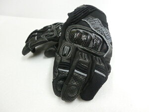 GREEDY グリーディー メッシュグローブ スマホ対応 夏グローブ ナックルガードカーボンカップ GSG-041 ブラック 管理L