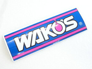 WAKO�fS ���R�[�Y �X�e�b�J�[ 141mm×50mm �Ǘ�N