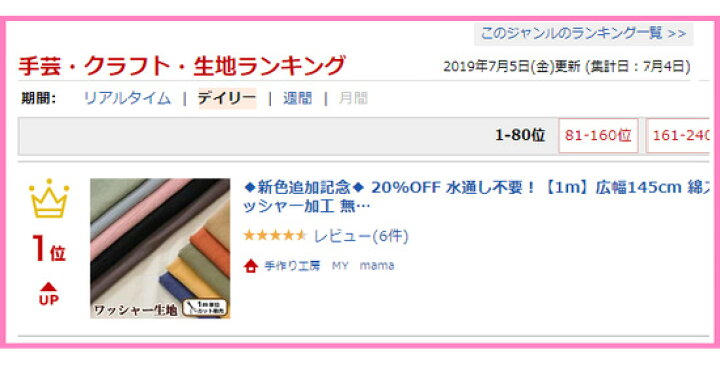 楽天市場 水通し不要 1m 幅広140cm 綿スラブ ワッシャー生地 綿100 全11色 ワッシャー加工 無地 くすみカラー コットン 洋服 スカート パジャマ おしゃれ インテリア 生成り 広幅 春 夏 手芸 手作り ハンドメイド 商用利用可 手作り工房 ｍｙ ｍａｍａ
