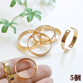 楽天市場 ゴールド パーツ レジン 空枠 丸の通販