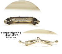 【卸売り】小さながま口口金シルバー約4.5cm×10個《卸問屋業務用プロ用コイン印鑑リップ口紅アクセサリー小銭入れ小物入れ角丸ガマ口口金がま口金具差し込み角型がまぐちハンドメイド手作り手芸》