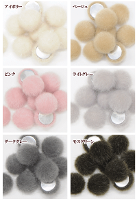 馬の毛半球チャーム約15mm10個入り全10色《ハンドメイド手芸手作りビーズピアスイヤリング指輪アクセサリーパーツdjh23》
