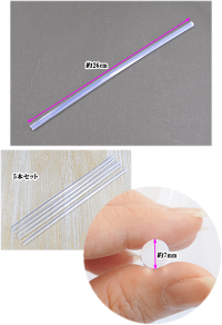 透明タイプグルースティックメガロング約25~27cm5本《クリア透明ロンググルーデココサージュグルーガンスティックグルースティックグルー芯ホットボンドグルーガン用ハンドメイド手芸手作り》