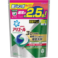 P&Gアリエールリビングドライジェルボール3D詰め替え超ジャンボ44コ入《洗濯洗剤コンパクト抗菌部屋干し消臭》