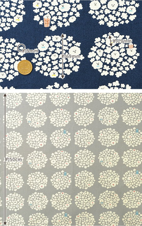 楽天市場 10番 キャンバス 生地 ポップコーン 犬 雑貨 日本製 綿 布 国産 バッグ キッチン コットン 子供 動物 子ども こども キュート 手芸 ファブリック ドッグ エプロン イヌ いぬ アニマル柄 クッションカバー ランチョンマット 商用利用可 Eki10