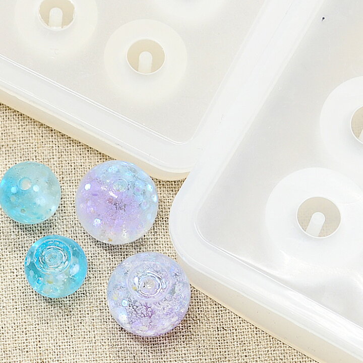 楽天市場 シリコンモールド ビーズ シリコン型 シリコン モールド レジン 球体 Uvレジン キット パーツ 枠 型 シリコン型 モールド アクセサリーパーツ 手作り工房 ｍｙ ｍａｍａ
