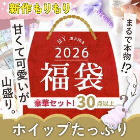 2026 福袋 ホイップ たっぷり 宅配送料無料 MYmama ■ デコホイップ スイーツ クリーム 素材 パーツ 材料 セット キーホルダー 鏡 ブラシ クリアケース 絞り口 メイキングトイ 推し活 クリスマス プレゼント ハンドメイド 手芸 ■
