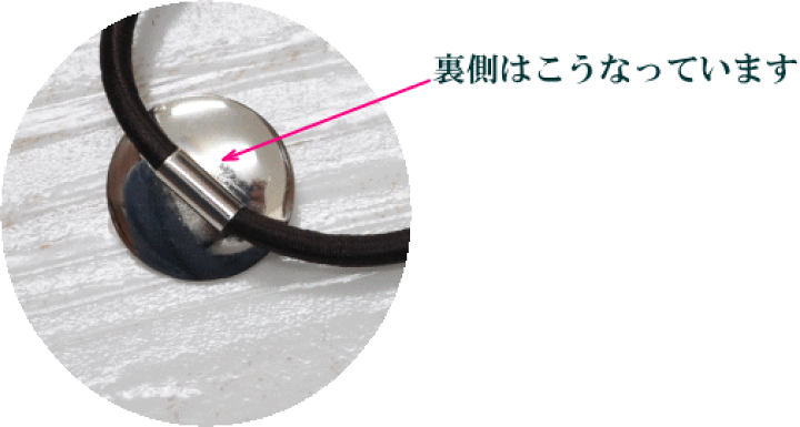 楽天市場】セッティング台座付 大きな 円盤付き ヘアゴム 大