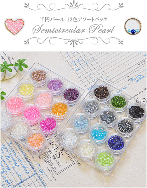 パールストーン9ピンタイプ　ハンドメイド　レジン　1点599円 パールストーン9ピンタイプハンドメイドレジン1点599円