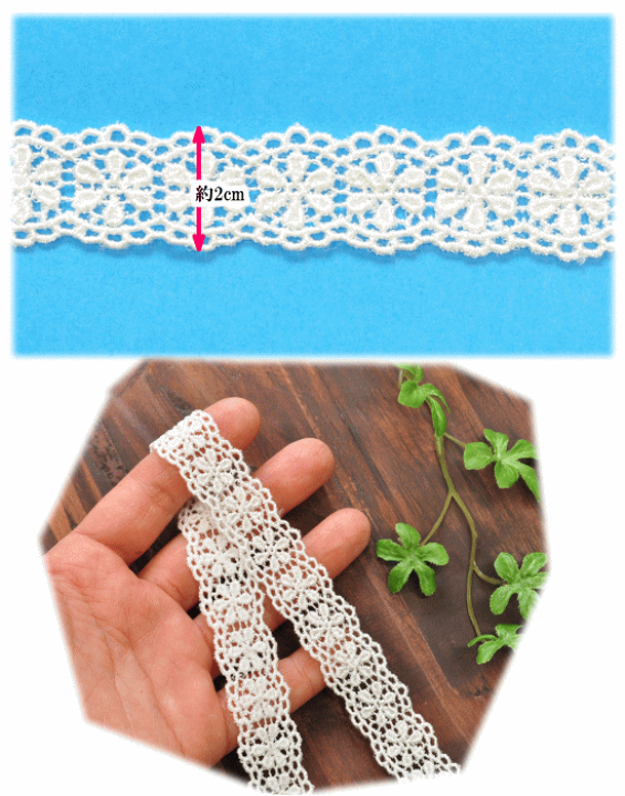 楽天市場】【先着200円OFFクーポン】ケミカルレース 国産 オフホワイト