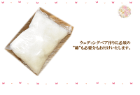 綿のおまけ付ウェルカムベア手作りキットメモリアルクリーム《タカギ繊維panamiパナミウェディングウェディングベアウェルカムドール》