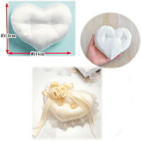 リングピローベーシックタイプスクエア型/ハート型全2色《タカギ繊維panamiパナミウェディング結婚手作りハンドメイド》