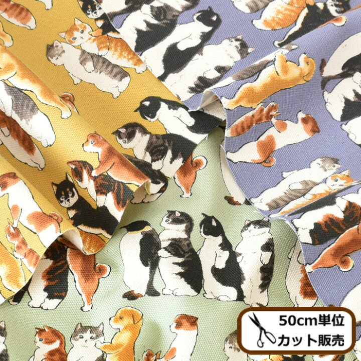 楽天市場】(完売しました)KOKKA オックス 生地 整列猫 mofusand by 楽天市場】(完売しました)KOKKA オックス 生地 整列猫 mofusand by