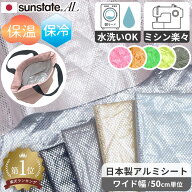 東レ・サンステートAL アルミ 保温 保冷 シート ミシンで縫える 洗える ■ アルミシート 生地 保冷バッグ…