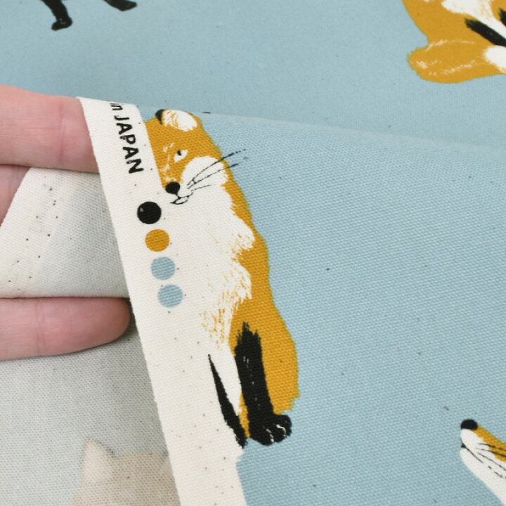 楽天市場】オックス 生地 きつね □ キツネ 狐 入園 入学 動物  