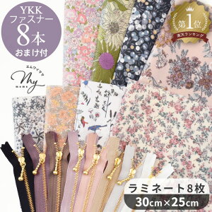 oeBvg  ~l[g ͂ Zbg 8 YKK t@Xi[ 16cm 8{ ܂t  JbgNX oeBEt@ubNX LIBERTY FABRICS rj[R[eBO rjR nM n 
