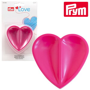 プリム マグネットピンクッション ハート ■ Prym プリムラブ 磁石 マグネット ピンクッション 針やすめ 収納 針 クリップ 画鋲 ソーイング 道具 610284 初心者 ハンドメイド 手芸 手作り ■