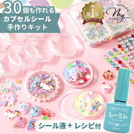 【スペシャルセール】 カプセルシール 手作りキット しーるん レシピ 付き ゆうパケット送料無料 ■ 30個…