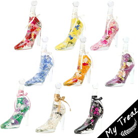 【全9種】 プリザーブドフラワー ガラスの靴ハーバリウム ギフト プレゼント フラワーギフト 結婚記念日 シュエット 結婚 お祝い ハイヒール お誕生日 ハーバリウムシュエット プロポーズ インテリア 新築祝 花雑貨 プリザードフラワーギフト クリスマス 母の日