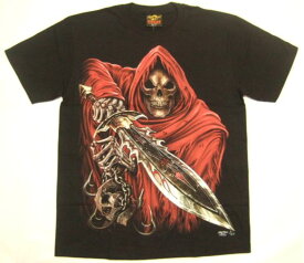 横浜最新 赤の死神 &#128128;魅惑の Red Death夜光Tシャツ サイズ M, L, XL 送料無料5