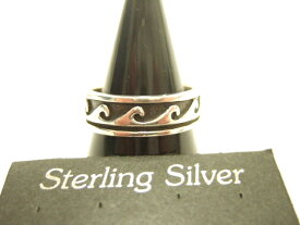 横浜最新 シルバー SILVER925 ♪魅惑の銀リング波16〜25号 4.8〜6.5g 巾7ミリ メンズレディース 送料無料 指輪a85