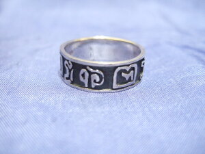 lŐV Vo[925SILVER⃊O  f̏ی`͗l 15`20 5`6g A41z