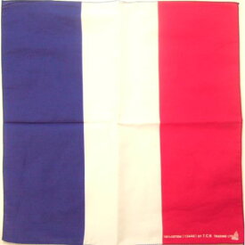 横浜最新 フランス国旗☆魅惑のバンダナ French Flag 同梱4枚まで送料180円44