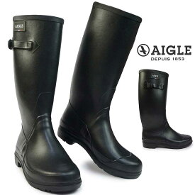 エーグル 長靴 レディース ZZF3646 セサックレディー 防水 ラバーブーツ ロング レインブーツ AIGLE CESSAC LADY