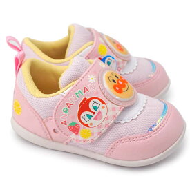 アンパンマン ベビー スニーカー AP B64 キッズ 軽量 マジックテープ 子供靴 通園 ムーンスター MOONSTAR ANPANMAN 26秋冬新作