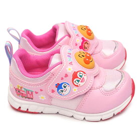 アンパンマン キッズ 光る靴 スニーカー AP C185LE ムーンスター マジックテープ 子供靴 運動靴 幼稚園 moonstar anpanman 26春夏新作