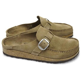 ビルケンシュトック サンダル バックリー レディース コンフォート クロッグ 本革 コルクフットベッド モカシン BIRKENSTOCK BUCKLEY