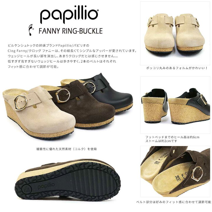 楽天市場】ビルケンシュトック サンダル パピリオ ファニー リング 