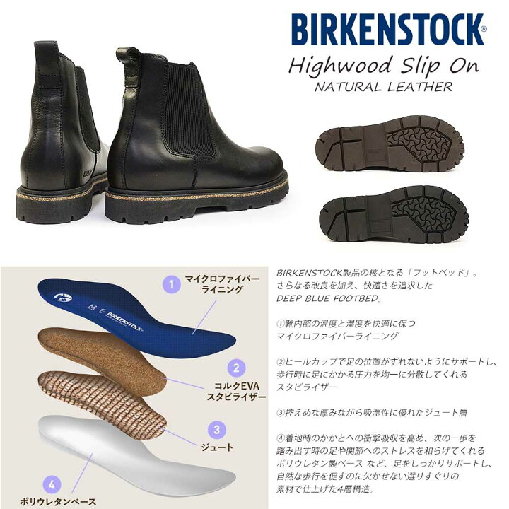 楽天市場】ビルケンシュトック ハイウッド スリップオン ナロー 幅狭 