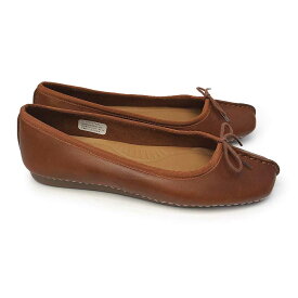 クラークス レディース フレックルアイス バレエシューズ ロングセラー 本革 フラットシューズ ぺたんこ 柔らかい Clarks Freckle Ice