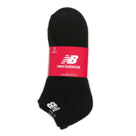 ニューバランス 靴下 LAS35704 ショートレングス3Pソックス メンズ レディース new balance Short Length 3P Socks