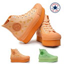コンバース スニーカー 厚底 オールスター ancco チャンキーライン HI レディース コラボ ハイカット CONVERSE ALL STAR R ancco CHUNKYLINE HI