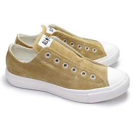 コンバース スニーカー オールスター ライト コーデュロイ スリップ ローカット 軽量 レディース メンズ CONVERSE ALL STAR LIGHT CORDUROY SLIP OX