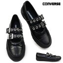 コンバース オールスター スニーカー レディース BL メニーアイレッツ OX 甲ストラップ 黒 モード CONVERSE ALL STAR BL MANYEYELETS OX