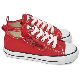 コンバース スニーカー チャイルドオールスター N Z OX キッズ 子供 靴 ローカット ファスナー CONVERSE CHILD ALL STAR N Z OX 定番