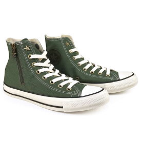 コンバース スニーカー オールスター スタージップ HI サイドジップ ハイカット ファスナー ジッパー CONVERSE ALL STAR STARZIP HI25秋冬新作