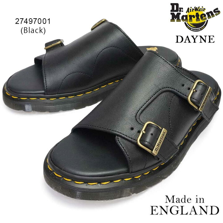 楽天市場 ドクターマーチン サンダル メンズ 英国製 Mie Dayne ダイン 厚底 メイドインイングランド 本革 正規品 Dr Martens Mie Dayne マイスキップ