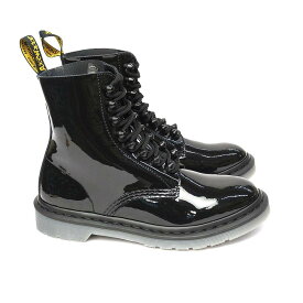 ドクターマーチン パスカル スタッズ 8アイブーツ レディース ショートブーツ レースアップ Dr.Martens CORE PASCAL STUD 8EYE BOOT 22649001 BLACK PATENT