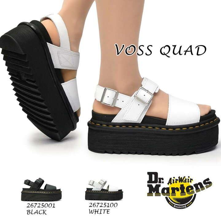 楽天市場】ドクターマーチン サンダル レディース VOSS QUAD ヴォス 