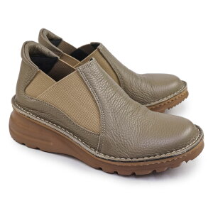 ドラ 日本製 レディースブーツ 撥水加工 0198MS 本革 MADE IN JAPAN ショートブーツ サイドゴア 軽量 厚底 Dola 25秋冬新作