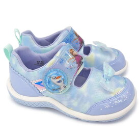 ディズニー キッズ サンダル DN C1372 アナと雪の女王 サマーシューズ 軽量 スニーカー マジック式 ムーンスター Disney FROZEN Moon Star 26春夏新作