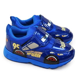 ディズニー カーズ キッズシューズ DN C1323 マジック式 子供靴 キャラクター 映画カーズ ムーンスター スニーカー Disney Cars Moon Star